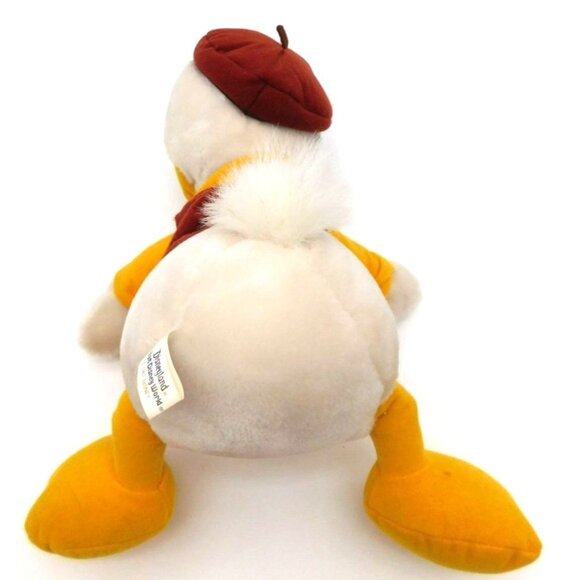 Walt Disney World Donald Duck Plush with Pin Disney MGM Studios Opening 1987 - Picture 6 of 8